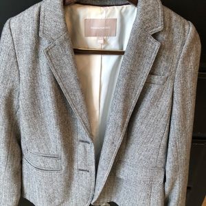Banana Republic Gray Wool Blazer